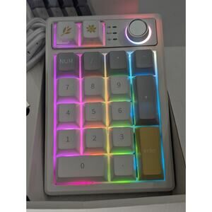 Inland Triple Mode Mechanical Numpad PAD19PRO VIA RGB Open Box Complete
